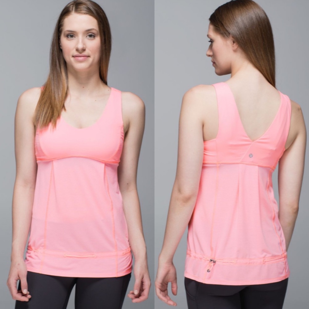 🍋 Lululemon Hustle & Bustle Tank